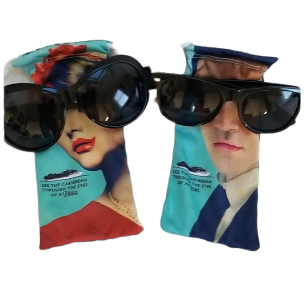MSC Unisex Mens or Womens Chunky Black Sunglasses